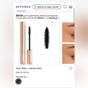 PATRICK TA
Major Volume Mascara